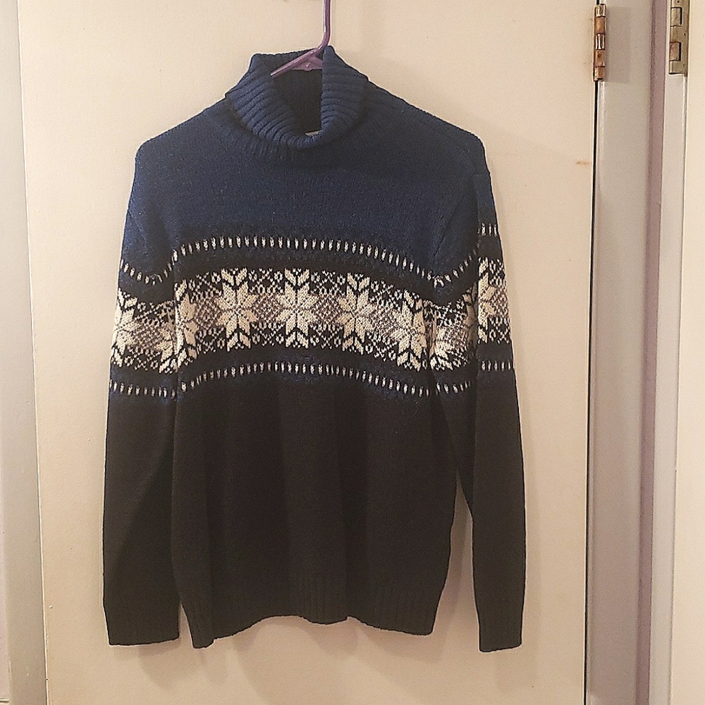 Carolyn Taylor med blue sweater